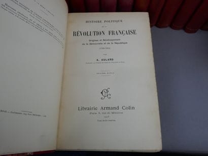 Aulard Alphonse - La révolution française,...