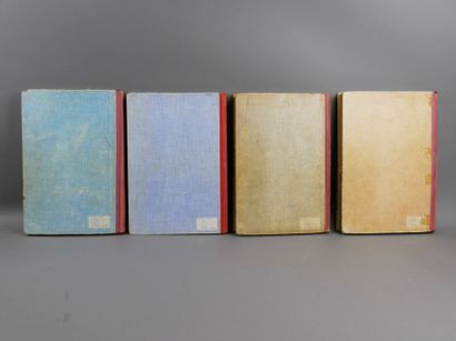 SPIROU BINDINGS 1955 - Nos. 52, 53, 54 and...