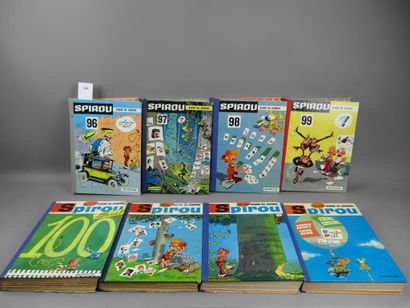 SPIROU BINDINGS 1965/1966 - Nos. 96 to 103...