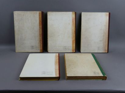 SPIROU BINDINGS 1949 - Nos 28, 29, 30 and...