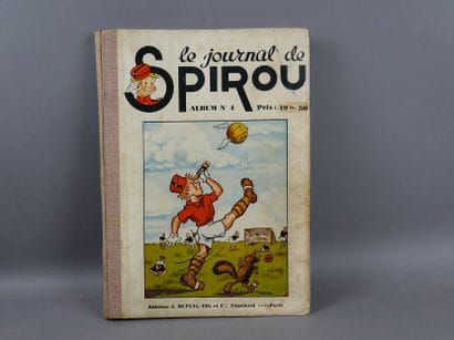 SPIROU BINDING No. 4 (1939) - Publisher's...