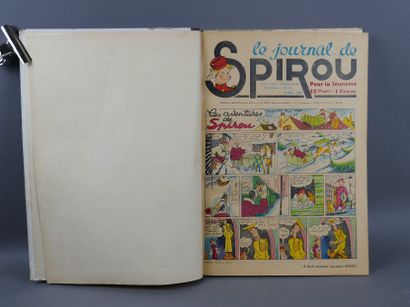 SPIROU BINDING No. 8 (1941) - Publisher's...