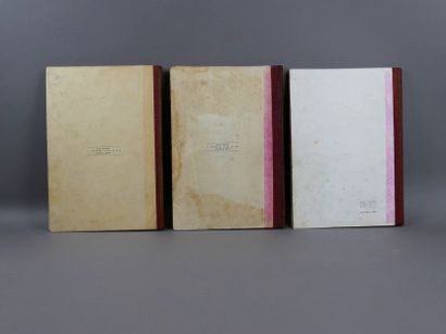 SPIROU BINDINGS Nos. 10, 11 and 12 (1942)...