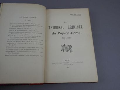 Ensemble de 2 volumes sur la révolution -...