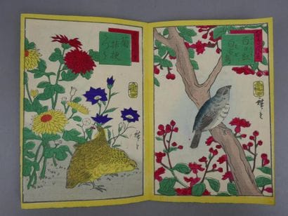Anonymous - 3 volumes in-12 Japanese stapled,...