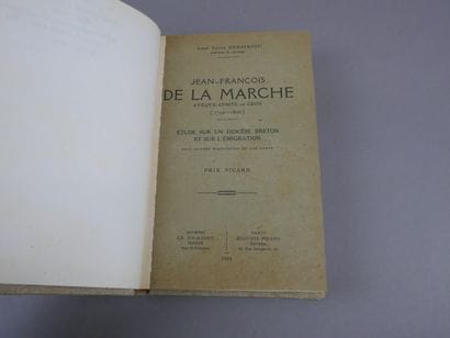 Ensemble de 3 volumes in-8° sur le Finistère....