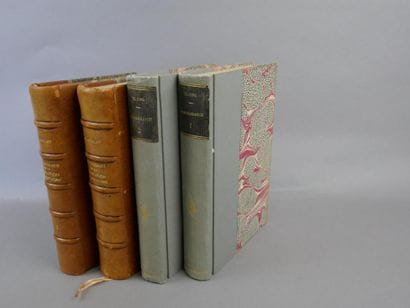 Ensemble de 2 titres en 4 volumes sur la...