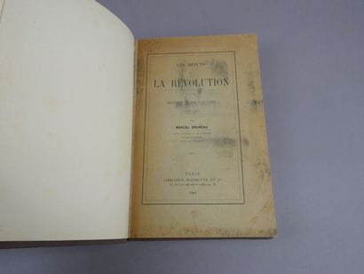 Ensemble de 3 volumes sur la révolution -...