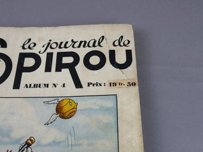 SPIROU BINDING No. 4 (1939) - Publisher's...