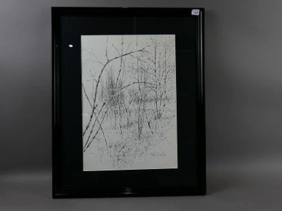 GOURLIER (Michel) - Original drawing in Indian...