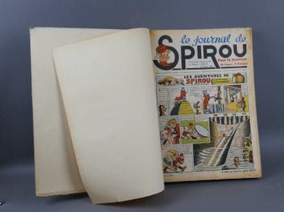 SPIROU BINDING #5 (1939) - Publisher's collection...