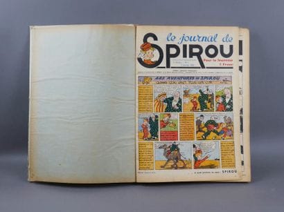 SPIROU BINDING No. 3 (1939) - Publisher's...
