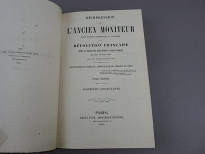 Collectif - Réimpression de l'ancien moniteur,...