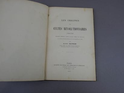 Mathiez Albert - Ensemble de 4 volumes du...