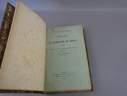 Ensemble de 3 volumes sur la Normandie -...
