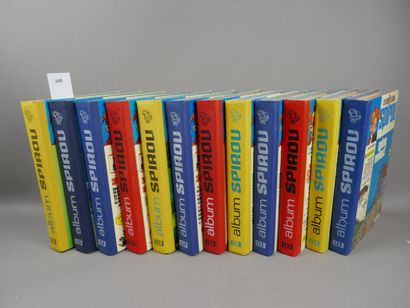 SPIROU BINDINGS 1972/1974 - Nos. 124 to 135...