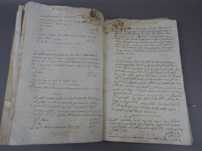 Collective - Marine manuscript, logbook of...