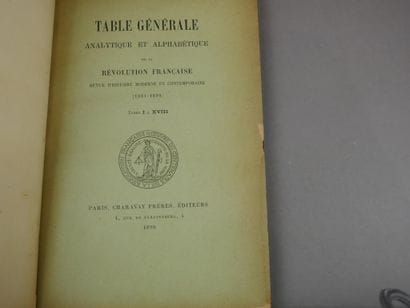 Aulard Alphonse - La révolution française,...