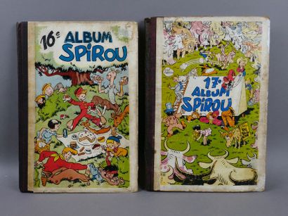SPIROU BINDINGS Nos. 16 and 17 (1945) - Set...