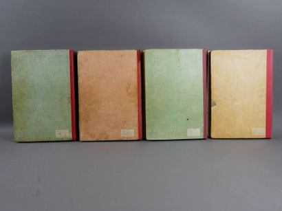 SPIROU BINDINGS 1953 - Nos. 44, 45, 46 and...