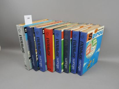 SPIROU BINDINGS 1965/1966 - Nos. 96 to 103...