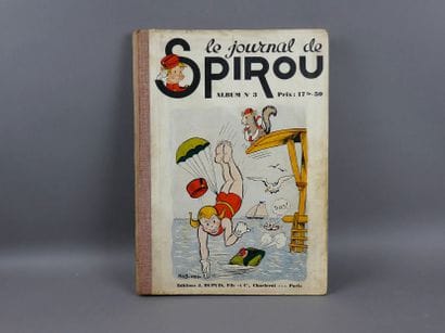 SPIROU BINDING No. 3 (1939) - Publisher's...