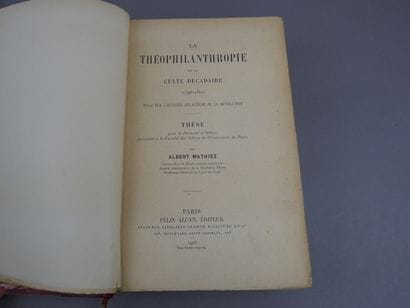 Mathiez Albert - Ensemble de 4 volumes du...