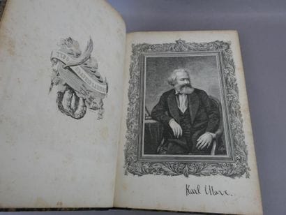 Marx Karl - Le capital. Paris, éditeur Maurice...