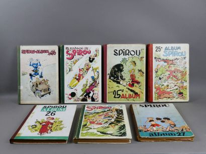 SPIROU BINDINGS 1948 - Nos. 24 (2 different...