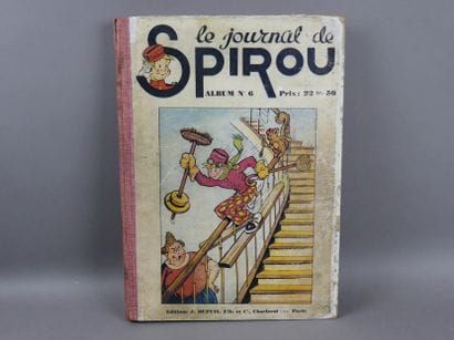 SPIROU BINDING No 6 (1940) - Publisher's...