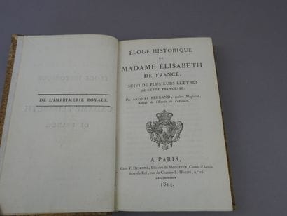 Ferrand Antoine - Eloge historique de Madame...