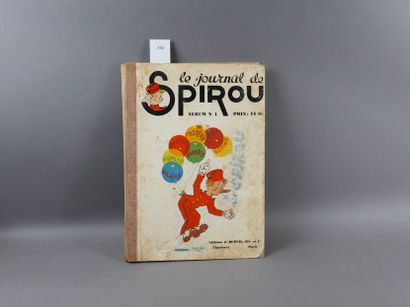 BINDING SPIROU No 1 (1938) - Publisher's...