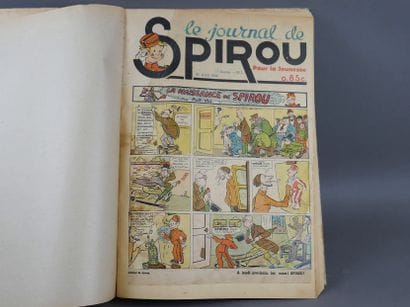 BINDING SPIROU No 1 (1938) - Publisher's...