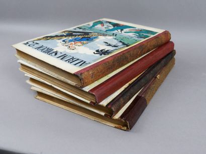 SPIROU BINDINGS 1947 - Nos. 21 (2 different...