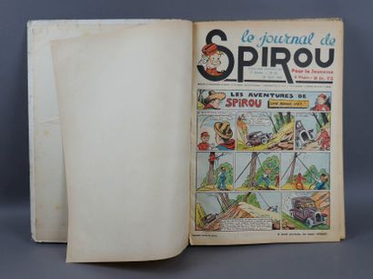 SPIROU BINDING No. 7 (1940/1941) - Publisher's...