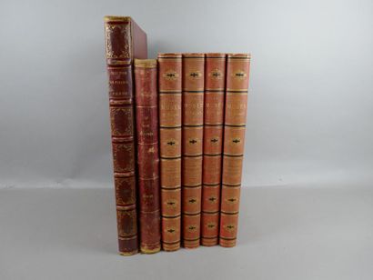 1 box including 6 volumes in-folio of which...