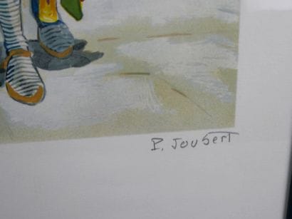 JOUBERT (Pierre) - Art print 50x65cm 