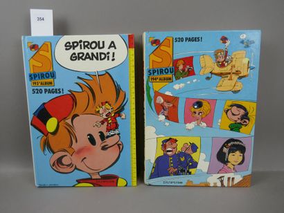 SPIROU BINDINGS Nos. 193 and 194 (1988) -...