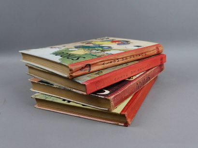 SPIROU BINDINGS 1951 - Nos 36, 37, 38 and...