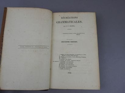 Daniel Jacques-François - Récréations Grammaticales,...
