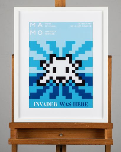 INVADER
Impression sur papier, affiche de...