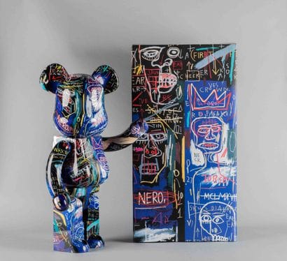 BE@RBRICK
Jean-Michel Basquiat V7 1000%,...