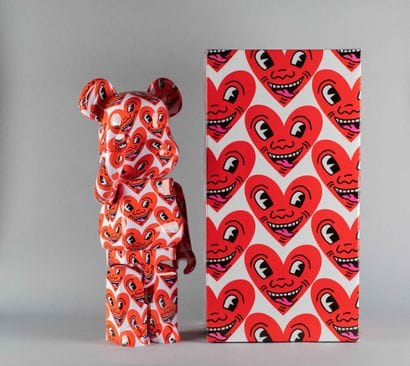BE@RBRICK
Keith Haring V6 1000%, 2020.
Figurine...