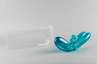 JonOne
Throw Up (Clear Blue), 2011.
Sculpture...
