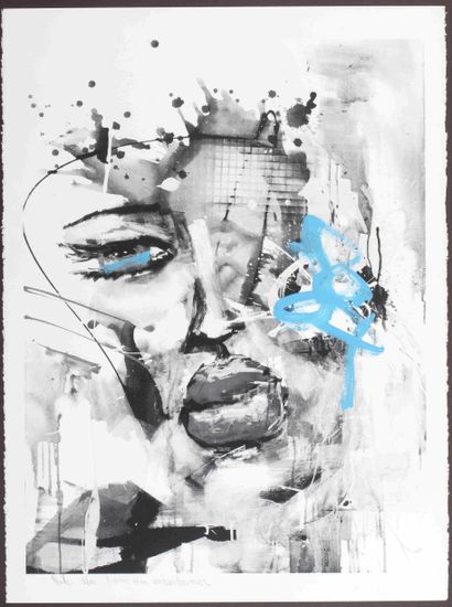 NIKO
I am an entertainer, 2014. 
Sérigraphie...