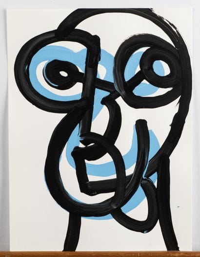DE FEO Michael
Self Portrait, 2007. 
Acrylique...
