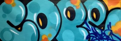 COPE2
Bubble, 2021. 
Peinture aérosol sur...