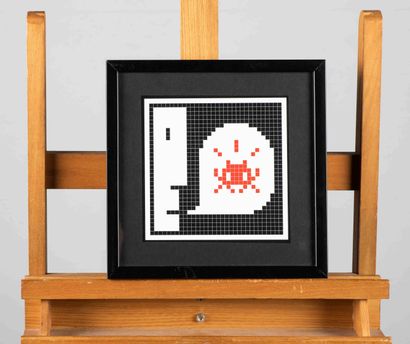 INVADER
Impression sur papier, flyer de l’exposition...