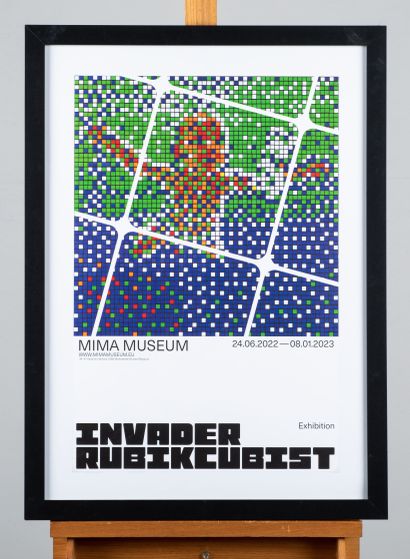 INVADER né en 1969
3 Affiches de l’exposition...