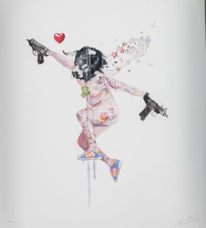 MICALLEF Antony
Lithographie couleurs sur...